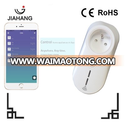 ce intelligent socket intelligent home 220V wifi euro smart plug