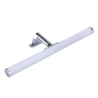 Top Cabinet and Mirror Mounted Built-in Driver Chrome LED Lamp Mirror Light for Bathroom Furniture